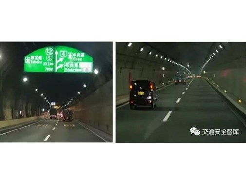 高速公路长隧道设置交通标志标线的注意事项